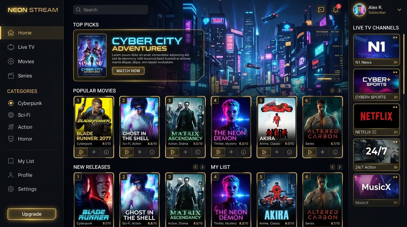 BoxStream Cyber — High-Performance Private Media