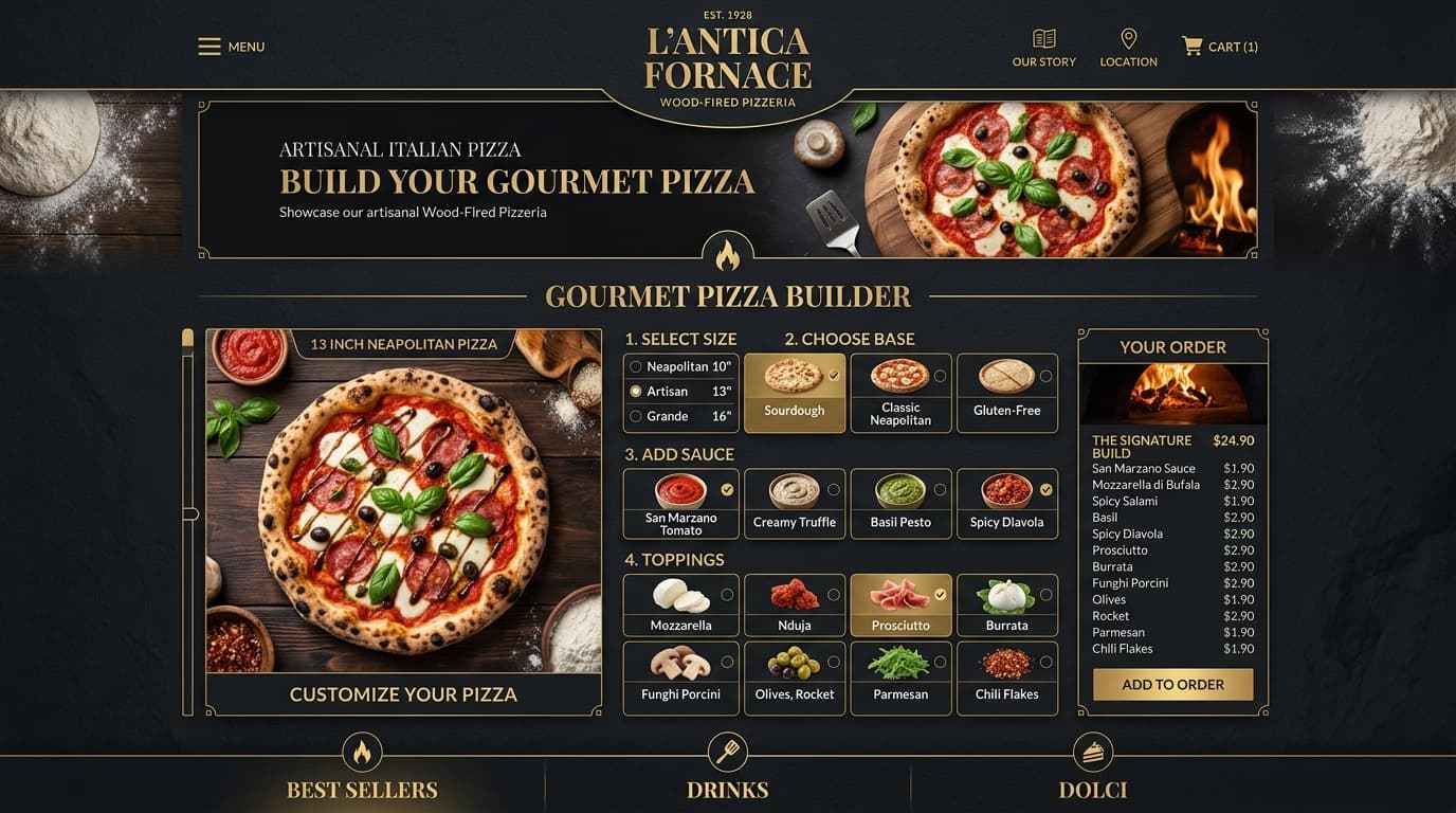 Pizza Gusto — Organic Wood-Fired Pizza